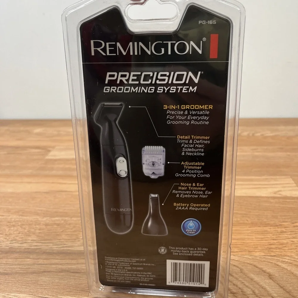 Remington Precision Grooming‎ System Battery Operated Adjustable Trimmer NEW